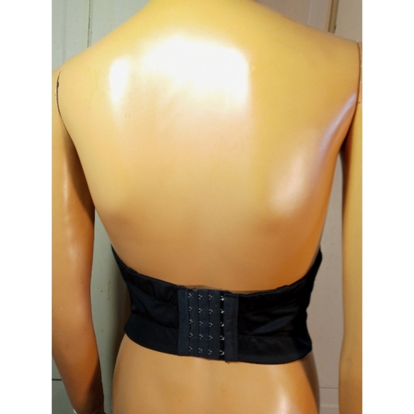 Jeweled crystal gem mirrored bustier corseted bra crop top 36C 36D - Picture 4 of 6